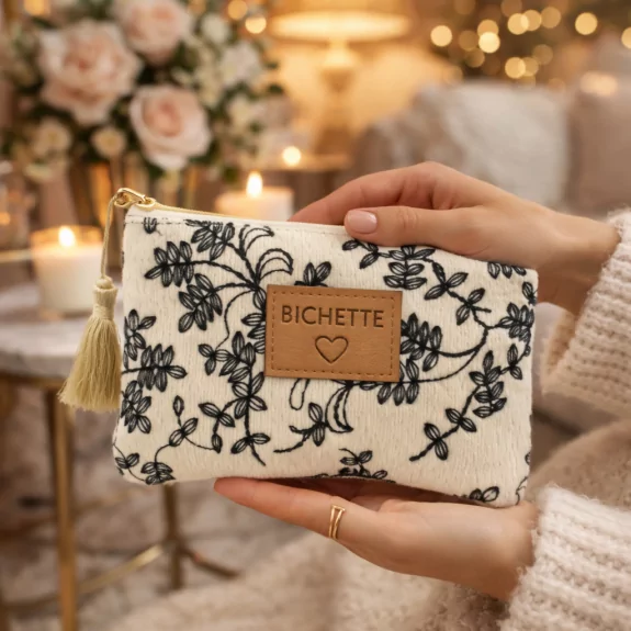 Petite pochette fleurs - Bichette
