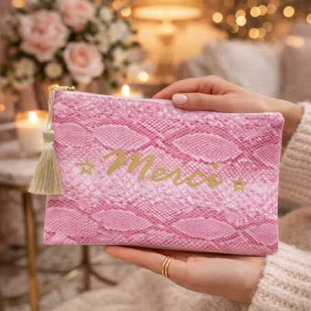 Pochette à message merci