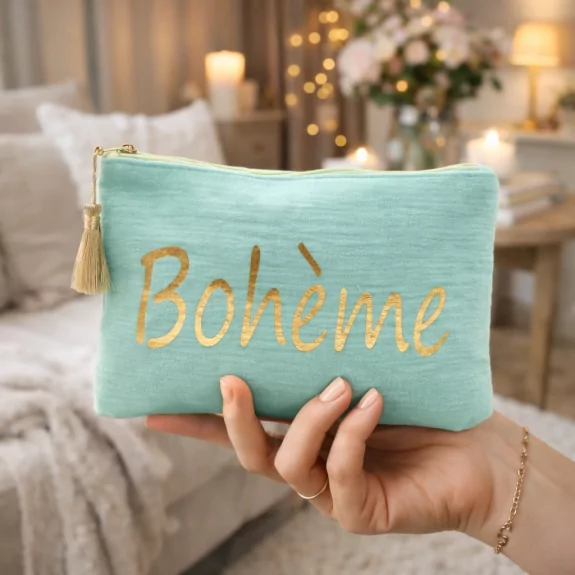 Pochette à message Bohème