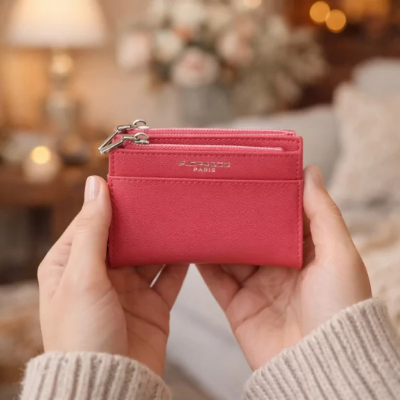 Porte-monnaie tendance 2 en 1