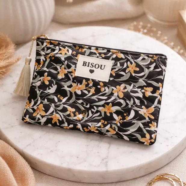 Pack de 10 pochettes « Bisou » – Motif floral