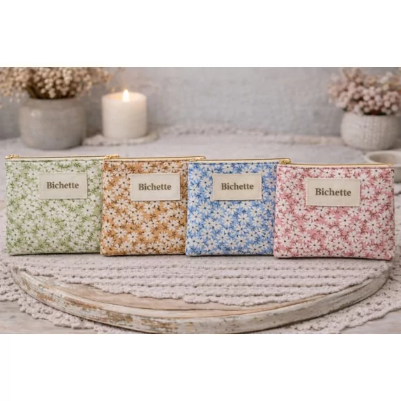 Pack de 10 pochettes « Bichette » – Motif floral