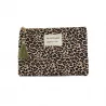 Pochette motif léopard “Les copines, c’est la vie”