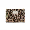 Pochette léopard « La vie est belle »