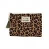 Pochette léopard « La vie est belle »