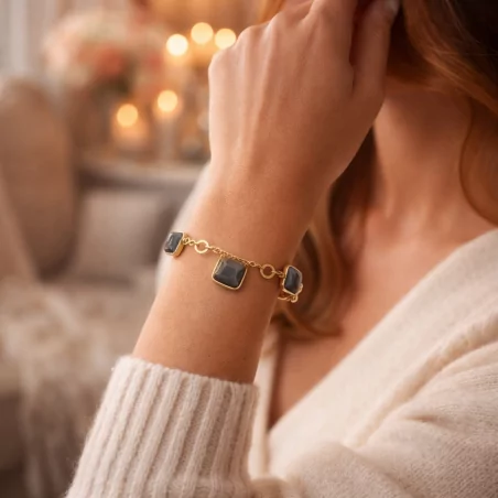 Bracelet acier inoxydable top mode