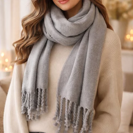 Echarpe haut de gamme en laine