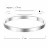 Bracelet acier argenté message les copines c'est la vie
