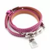 Bracelet triple tour - violine