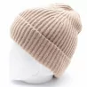 Bonnet côtelé - taupe