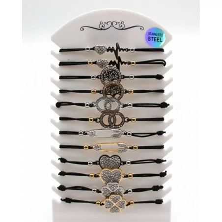 pack bracelets acier inoxydable