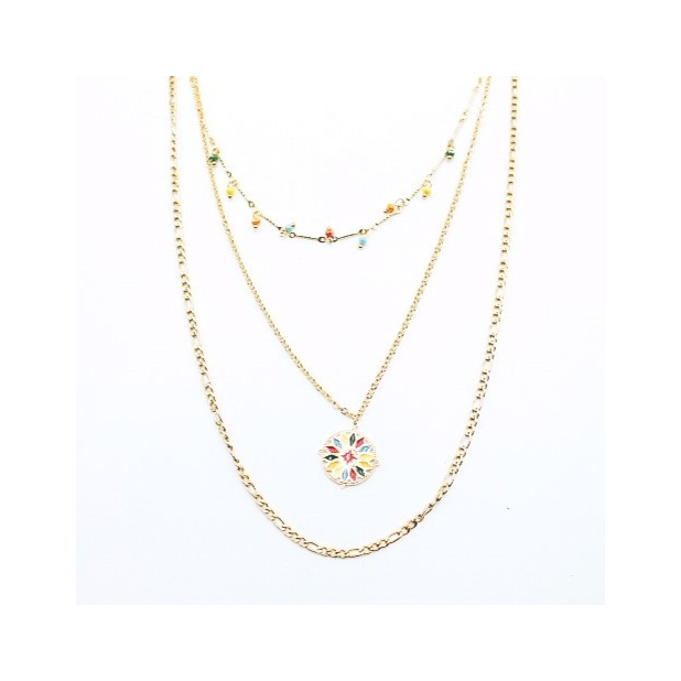 Collier multirang en acier