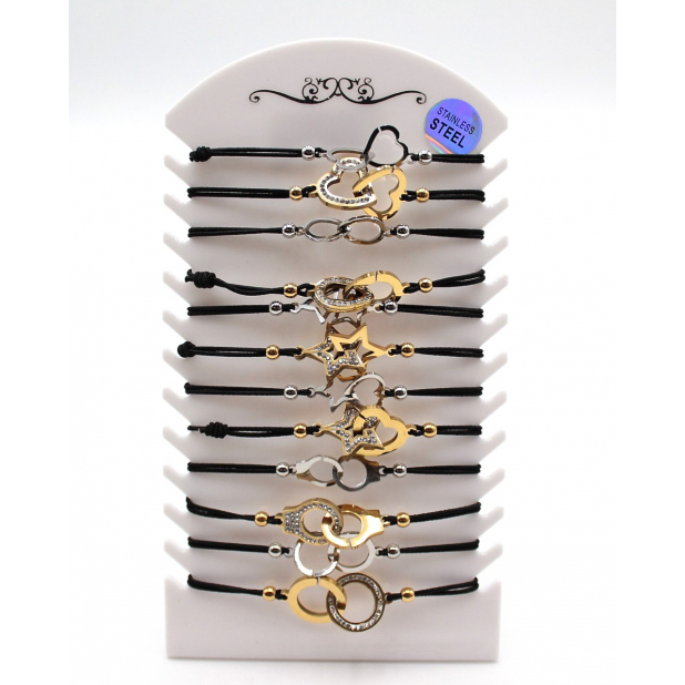 pack bracelets acier inoxydable