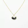 Collier acier pour enfant - poisson