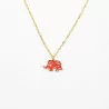 Collier acier pour enfant - éléphant