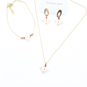 Bracelet acier inoxydable luxe