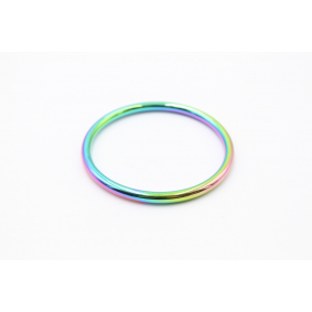 Jonc épais en acier teinté