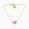 Bracelet acier enfant - papillon