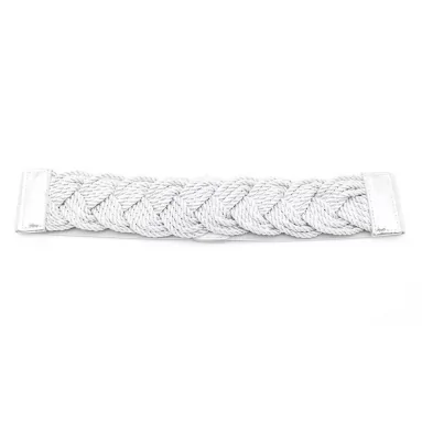 Ceinture cordage tressé