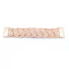 Ceinture cordage tressé