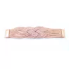 Ceinture cordage tressé