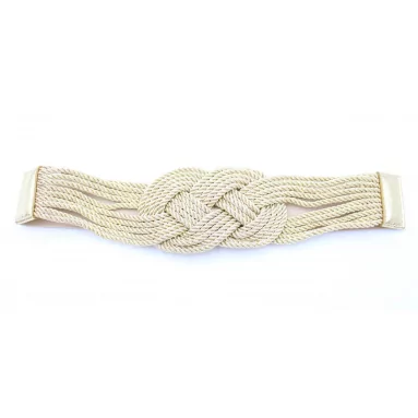 Ceinture cordage tressé