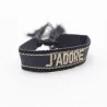 bracelet tissus avec message