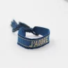 Bracelet en tissus message j'adore