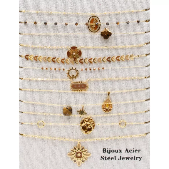 pack de colliers en acier