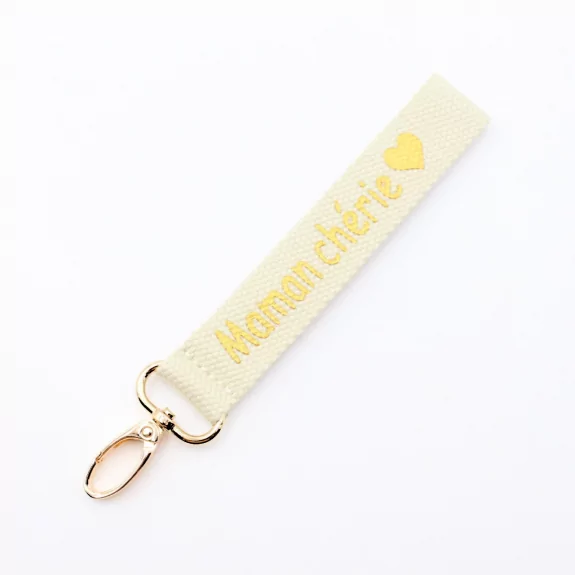 Porte clef message Maman chérie