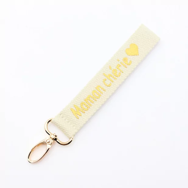 Porte clef message Maman chérie