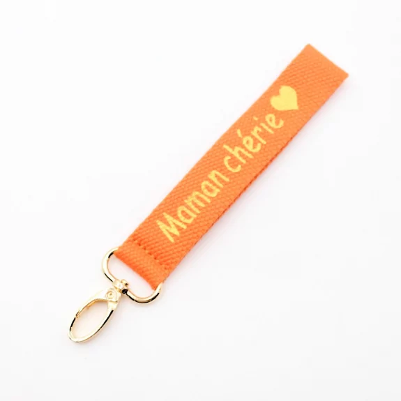 Porte clef message Maman chérie