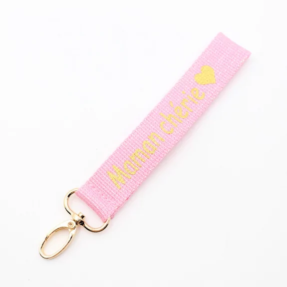 Porte clef message Maman chérie