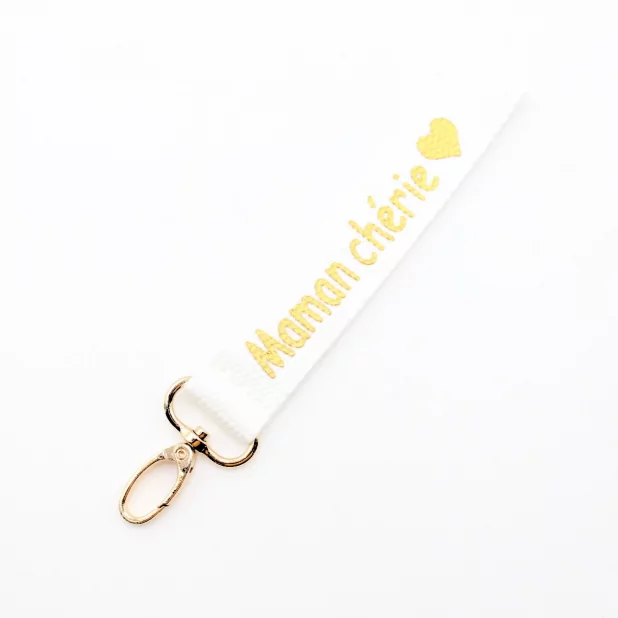 Porte clef message Maman chérie