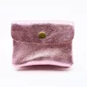 Petit porte monnaie cuir pailleté