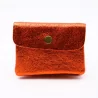 Petit porte monnaie cuir pailleté