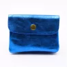 Petit porte monnaie cuir pailleté