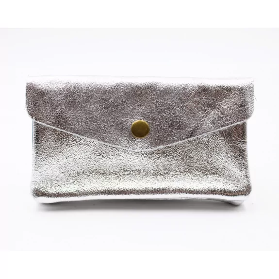 Grand porte monnaie cuir pailleté